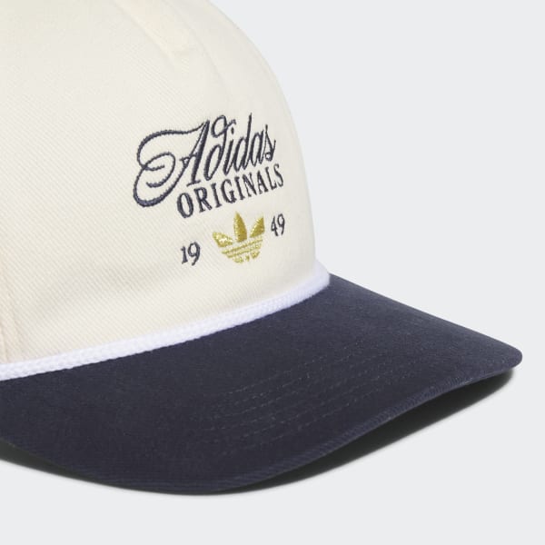 adidas Masterpiece Strapback Hat - White | Free Shipping with