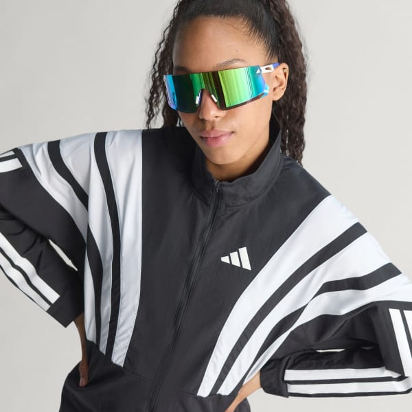 adidas Adizero Archive Running Jacket - Black | Free