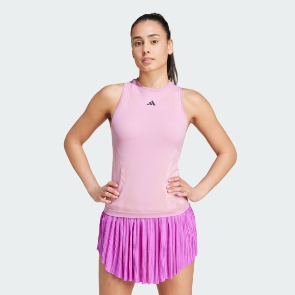 fialová Tielko Tennis Pro AEROREADY Seamless Y
