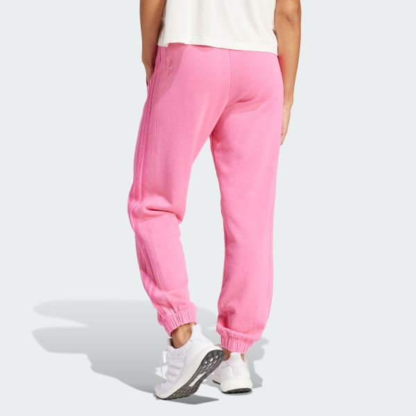 Rosa Pants ALL SZN 3 Franjas Garment Wash en Felpa Francesa