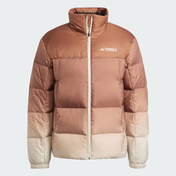 Bezowy Kurtka Xploric WIND.RDY Gradient Goose Down