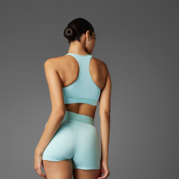 Turquesa Top Deportivo Hyperglam Powerreact Training Medium-Support