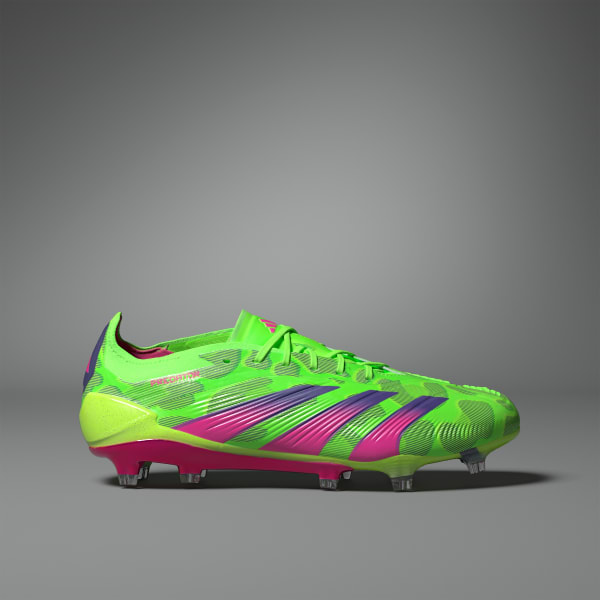 Green Predator Elite Firm Ground Football Boots