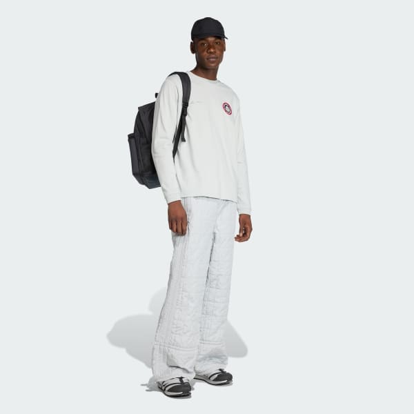 Grey 아디다스 x MOON BOOT 롱 슬리브 티
