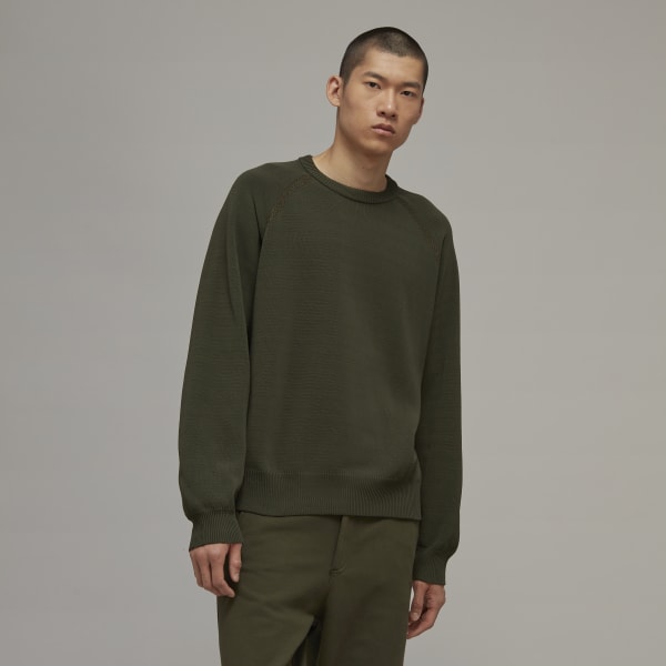Czerń Y-3 Classic Knit Crew Sweater