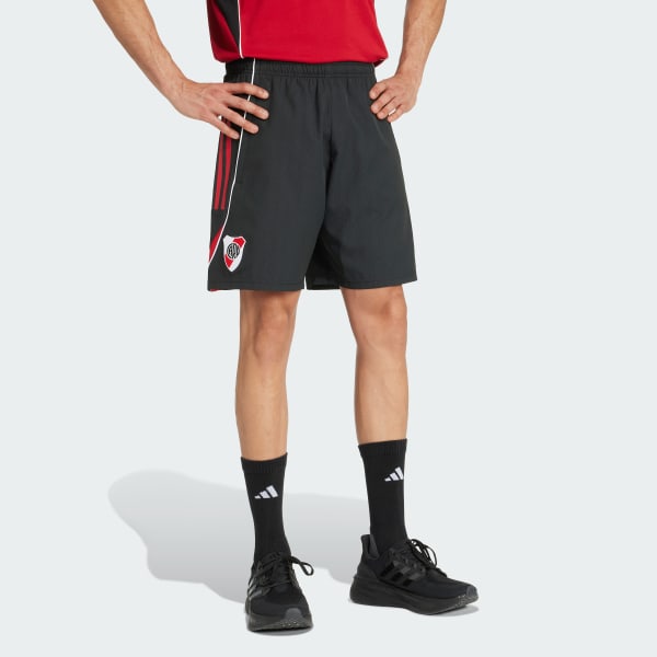 Negro Shorts de Descanso de River Plate Tiro 25 Competition