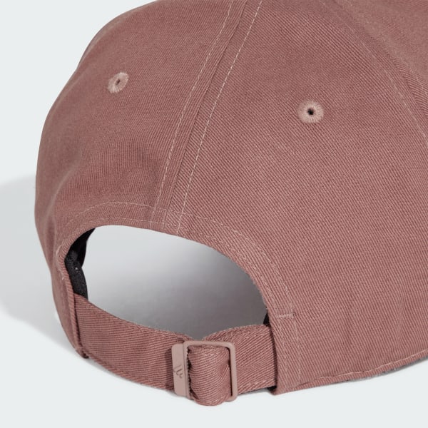 สีชมพู หมวกเบสบอล 3-Stripes New Logo