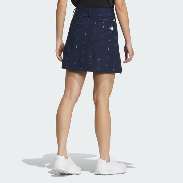 ブルー 【ゴルフ】モノグラム スカート