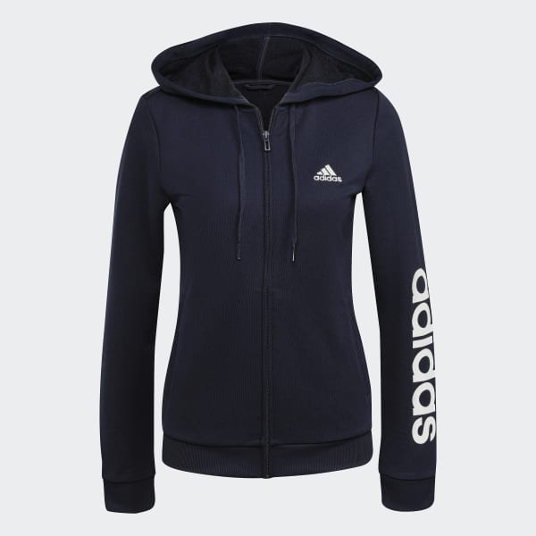 Azul Sudadera Essentials Logo Felpa Francesa