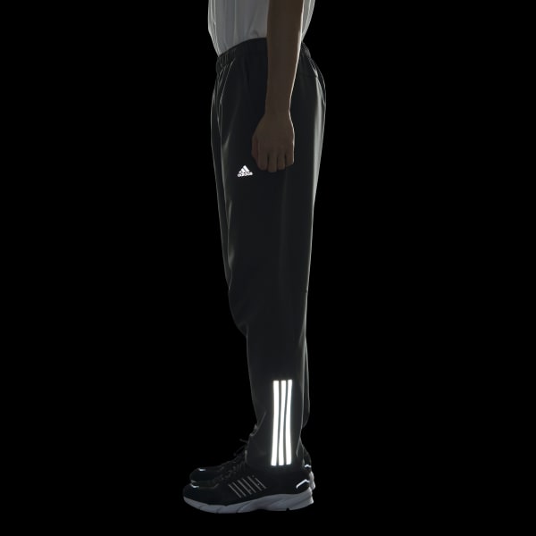 グレー マストハブ スモールロゴ レギュラーフィット ボンデッドフリース フルレングスパンツ