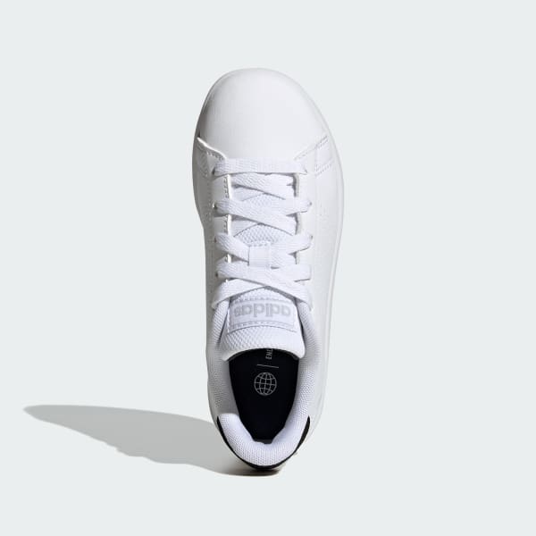 White Advantage Lifestyle Court Lace Shoes