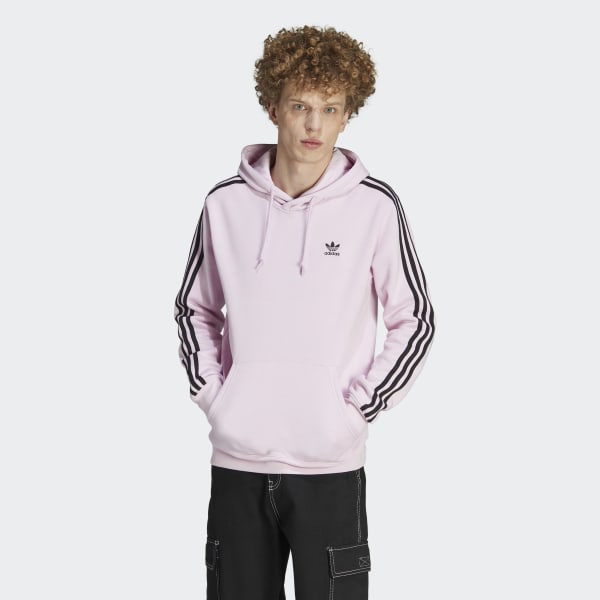 adidas Adicolor Classics 3-Stripes Hoodie - Pink | Free Shipping with ...