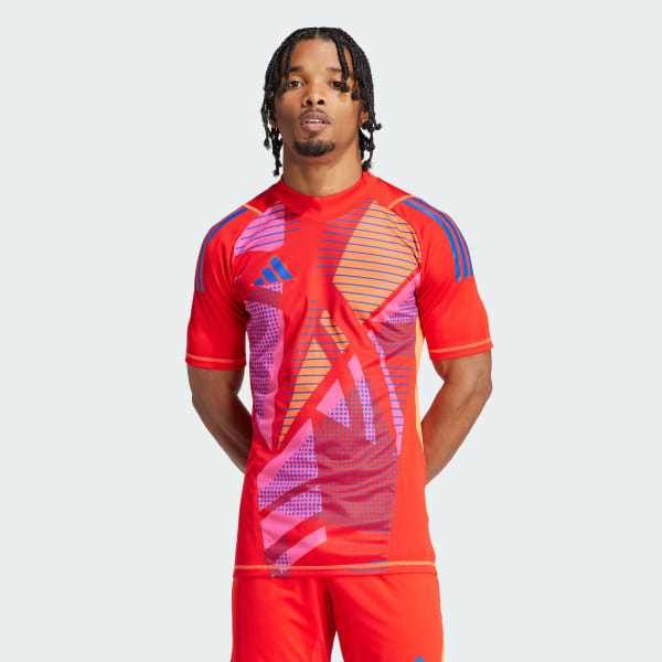 Short sleeve sale adidas goalkeeper jersey