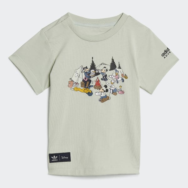 Groen Disney Mickey and Friends T-shirt C4203