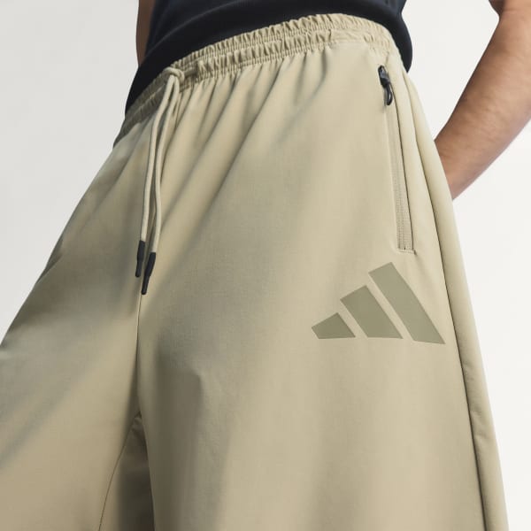 Brown ADIDAS Z.N.E. WOVEN PANTS
