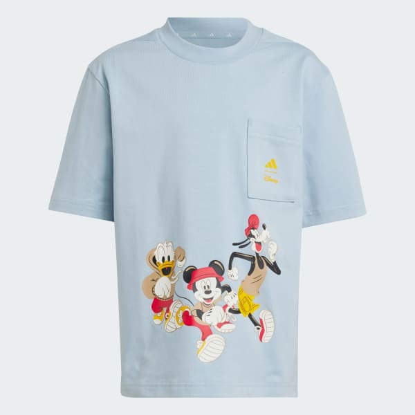 Blue ADIDAS DISNEY MICKEY MOUSE TEE