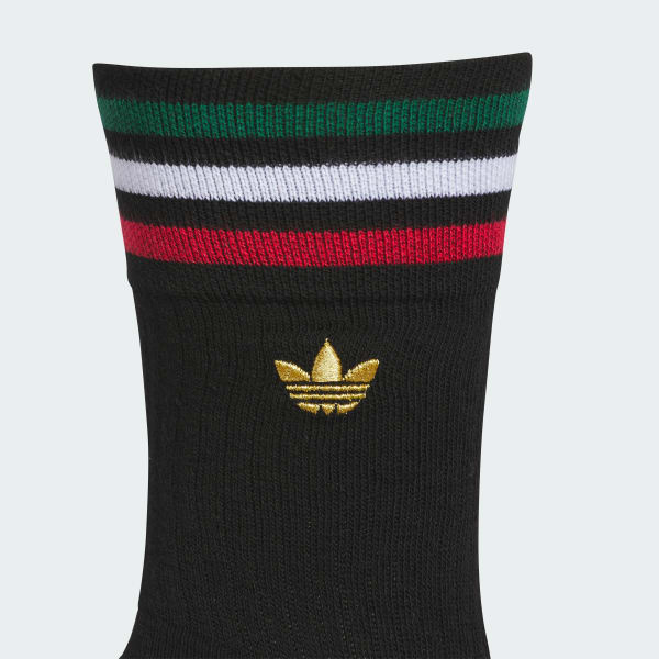 Black U MEXICO ROLLER 3-PACK CREW