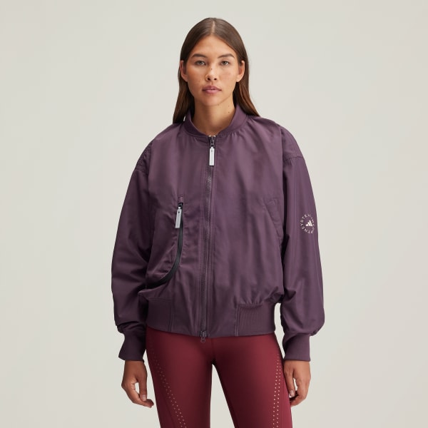 Adidas stella mccartney bomber jacket on sale