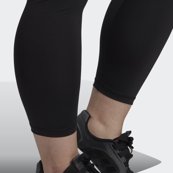 Adidas Womens Leggings Size M Black/Black AD4001