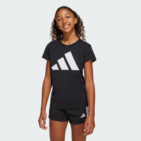 Negro Remera Essentials Kids