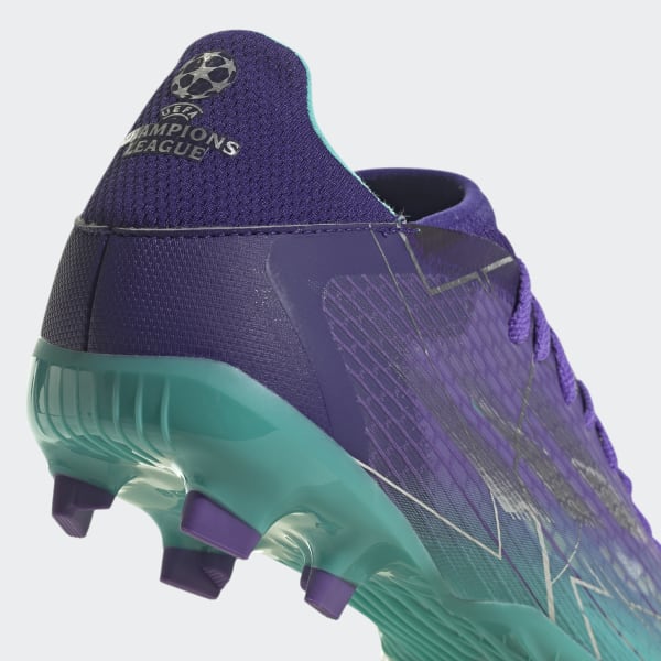 สีม่วง รองเท้าฟุตบอล X Speedflow.3 Firm Ground LSC21