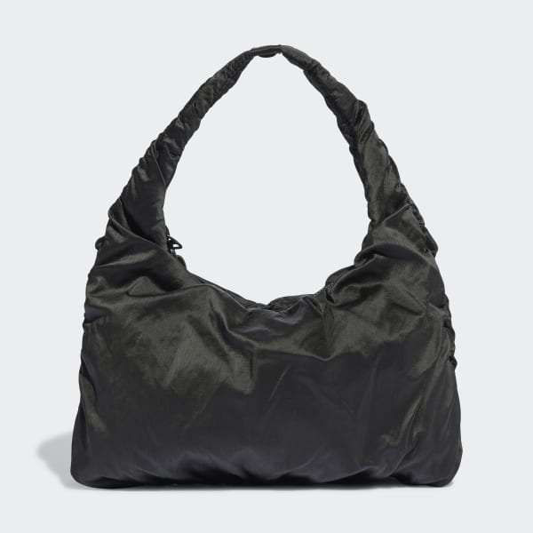 Black 새틴 스몰 숄더 백