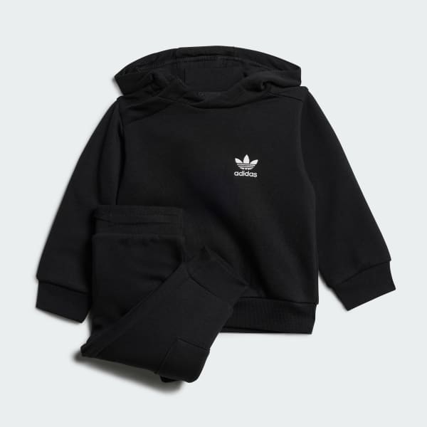 Μαύρο Hoodie Cargo Set Kids