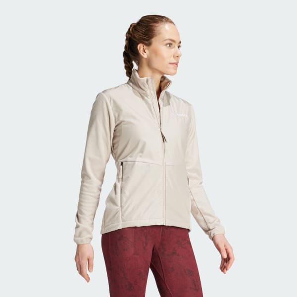 Women's wind resistant fleece jacket store
