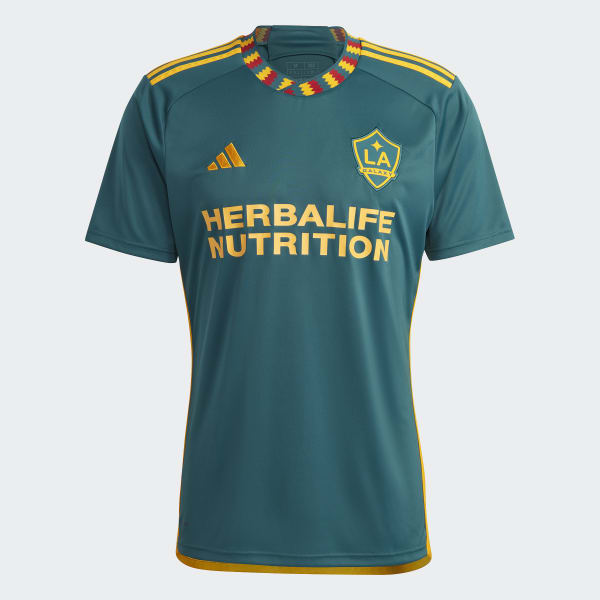 Camiseta adidas 2a Los Angeles Galaxy 2023 2024 verde