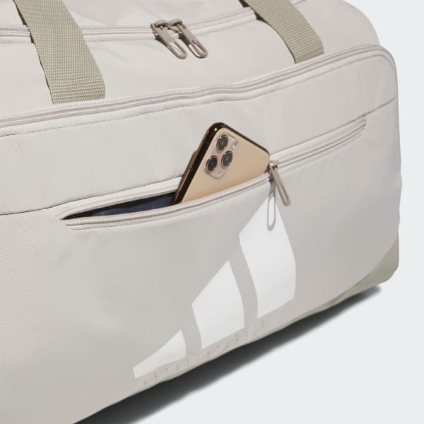 adidas Defender 5 Medium Duffel Bag - Beige | Free Shipping with