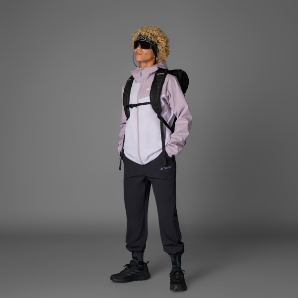 Purple Terrex Multi 2L RAIN.RDY Jacket