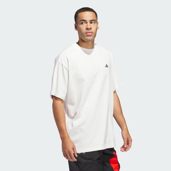 Blanco Remera Anthony Edwards Seasonal Logo