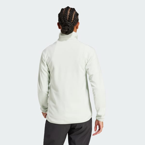 Yesil Multi Essentials Full-Zip Fleece Fermuarlı Üst