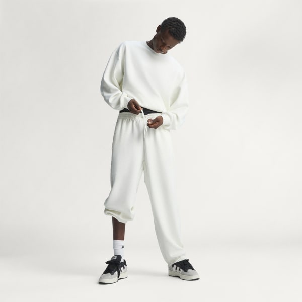 White SOFT LUX PANTS