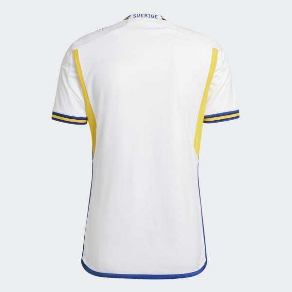 White Sweden 22 Away Jersey