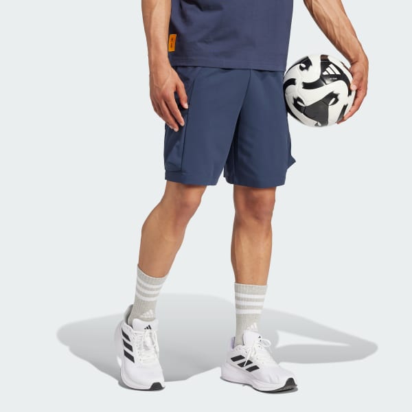 Azul Calções Cargo Seasonal do Real Madrid