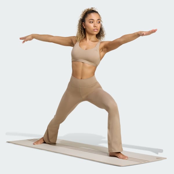 Brown All Me Essentials Flare Leggings