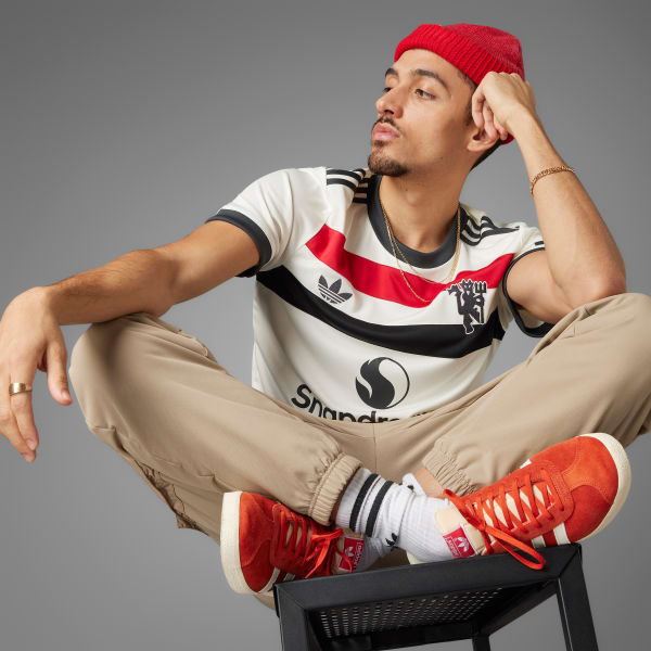 Weiss Manchester United 24/25 Ausweichtrikot