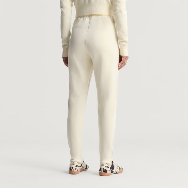Blanco Pantalón deportivo tejido