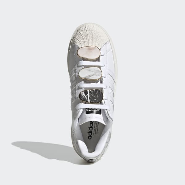 White Superstar Bonega Shoes LWC49