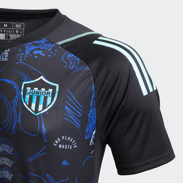 Negro Camiseta de los Océanos Junior FC 2023