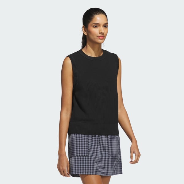 Hitam Rompi Knit Ultimate365