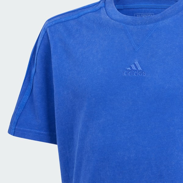 Azul Camiseta ALL SZN Washed (Adolescentes)