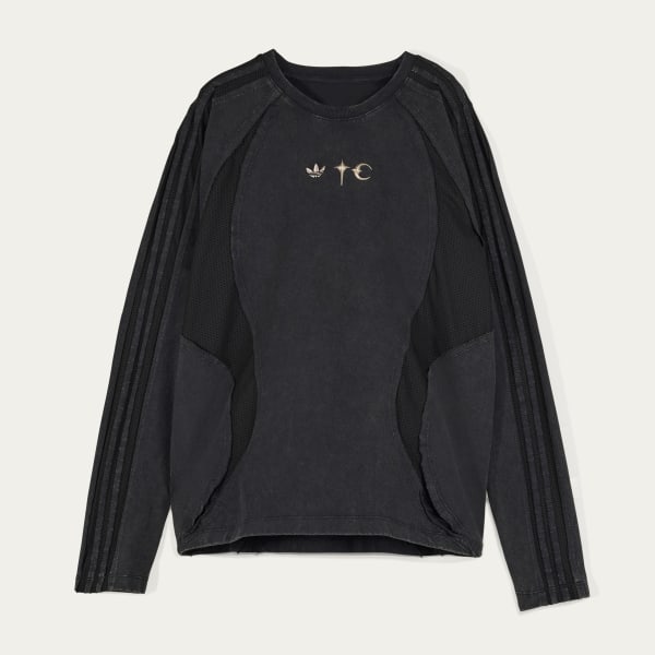 ADIDAS X THUG CLUB チームガイスト ロングスリーブtシャツ adidas THUG CLUB TEAMGEIST T-SHIRT LONG SLEEVE - Black