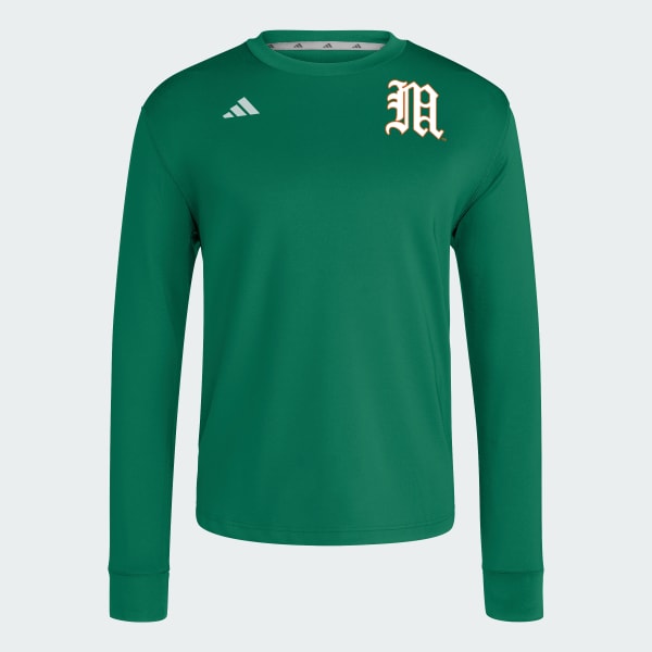 adidas Miami Dugout Crew Sweater Green Free Shipping with adiClub adidas US