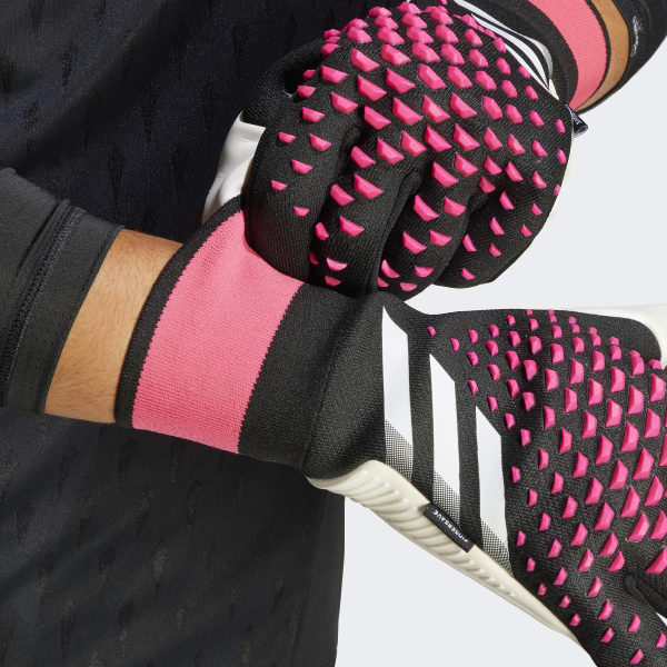 Nero Guanti da portiere Predator Pro Fingersave