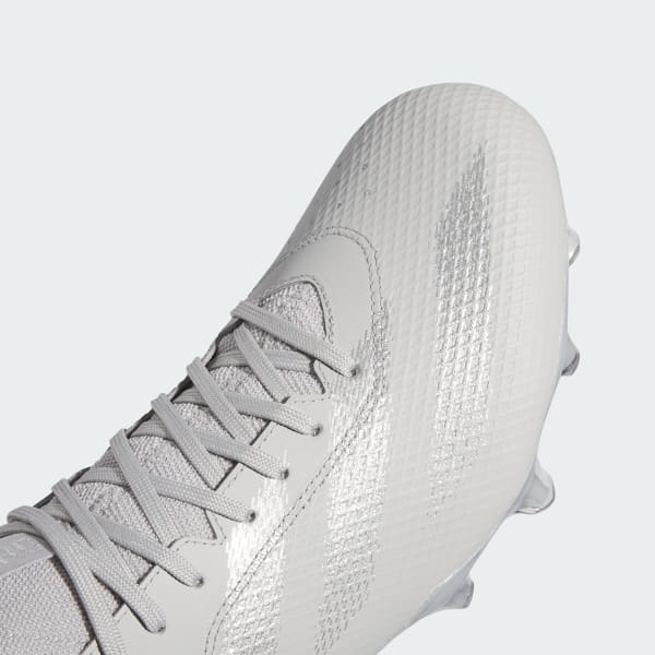 Grey adidas football cleats 2025