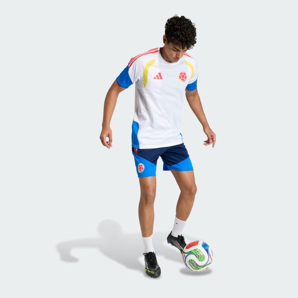 White Colombia 26 Tiro Training Jersey