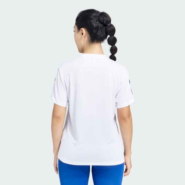 White Own The Run Tee