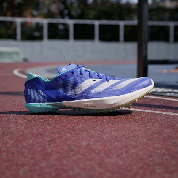 Blue Adizero Ambition Shoes